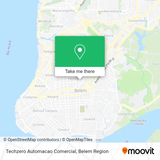 Techzero Automacao Comercial map