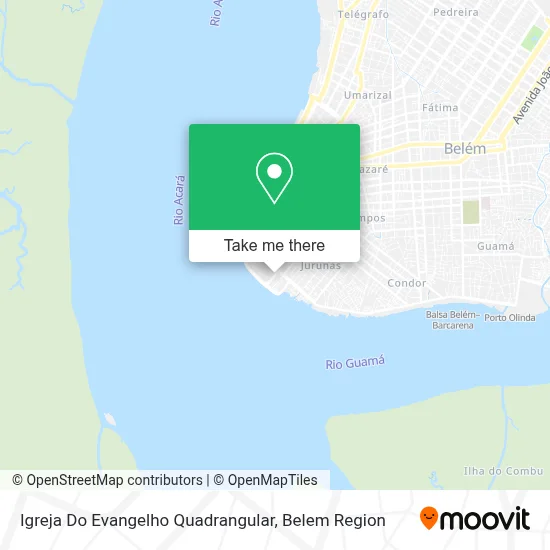 Igreja Do Evangelho Quadrangular map