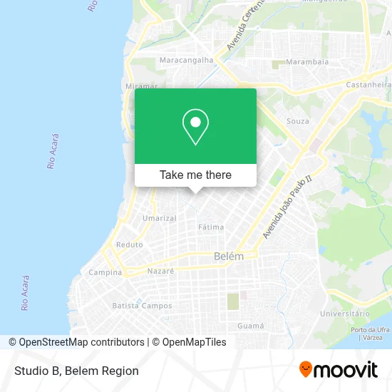 Studio B map