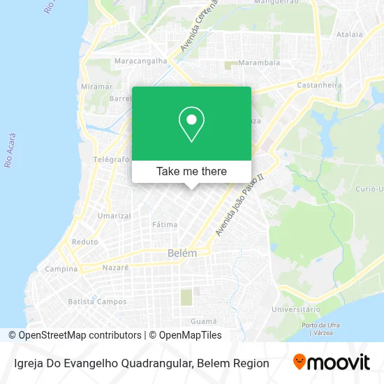 Igreja Do Evangelho Quadrangular map