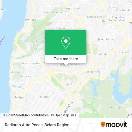 Radiauto Auto Pecas map