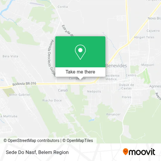 Sede Do Nasf map