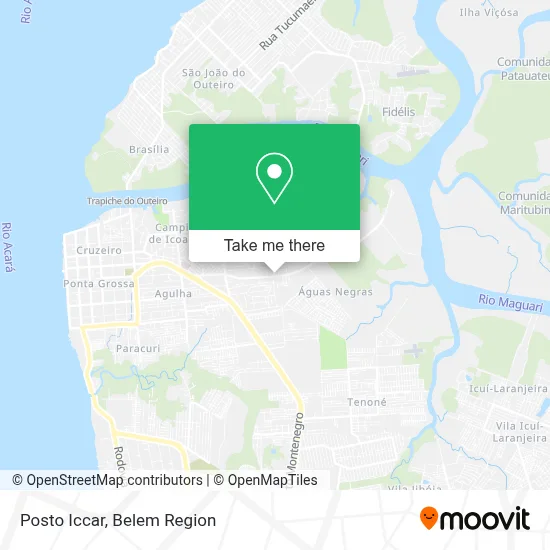 Posto Iccar map