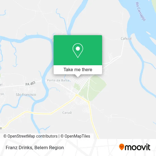 Franz Drinks map