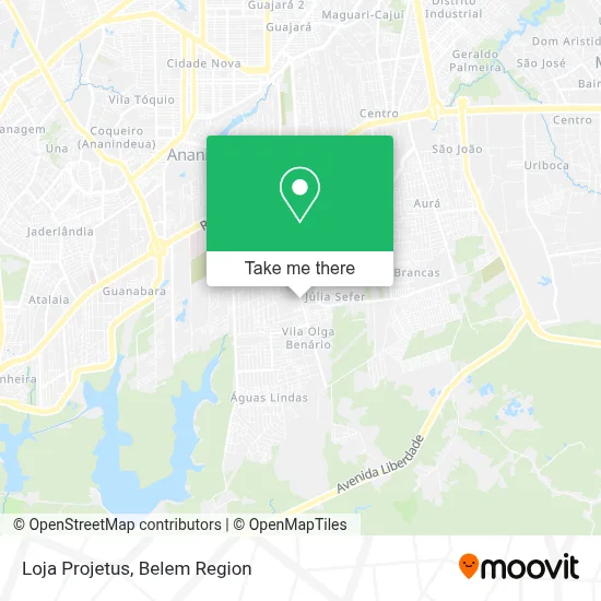 Loja Projetus map