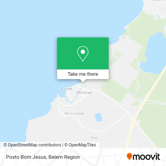 Posto Bom Jesus map
