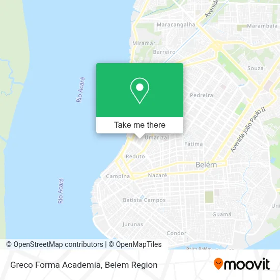Greco Forma Academia map
