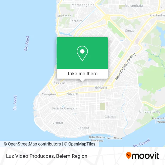 Luz Video Producoes map