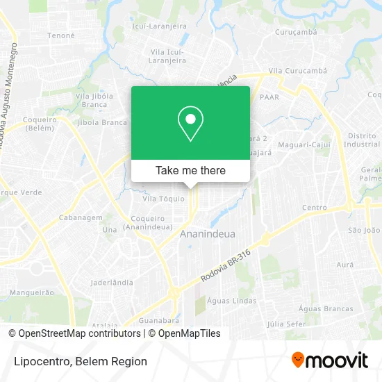 Lipocentro map