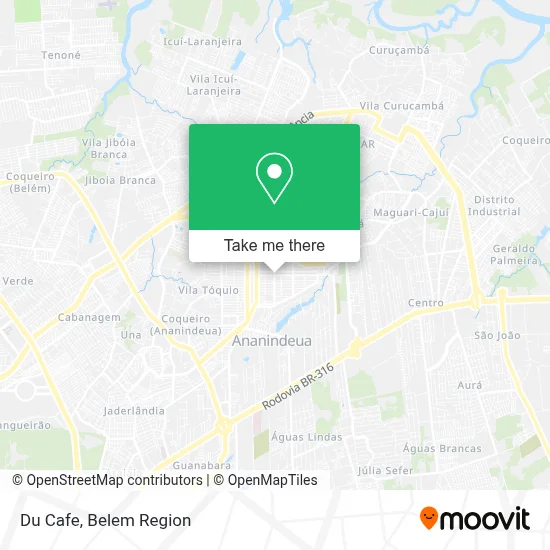 Du Cafe map