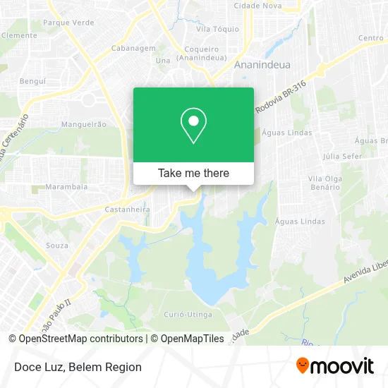 Doce Luz map