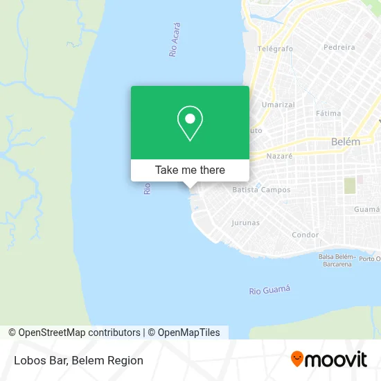 Lobos Bar map