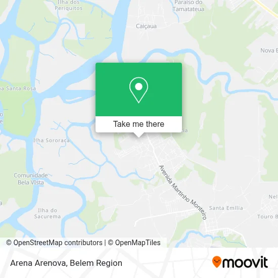Arena Arenova map