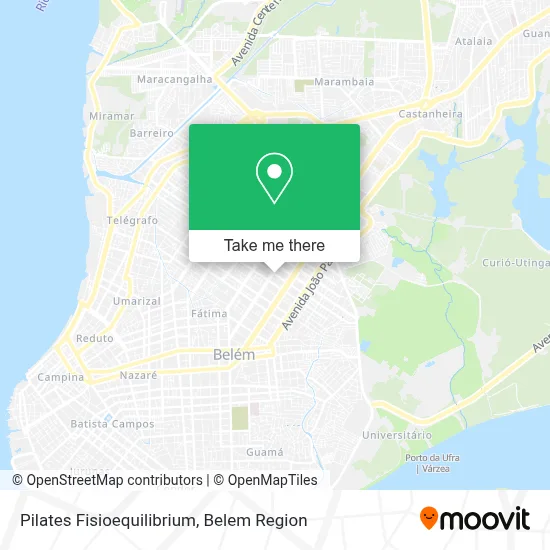 Pilates Fisioequilibrium map