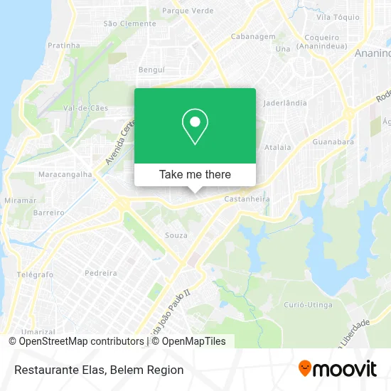 Restaurante Elas map
