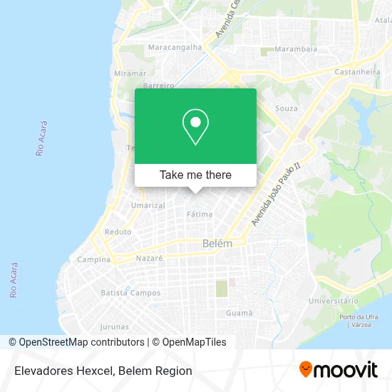 Elevadores Hexcel map