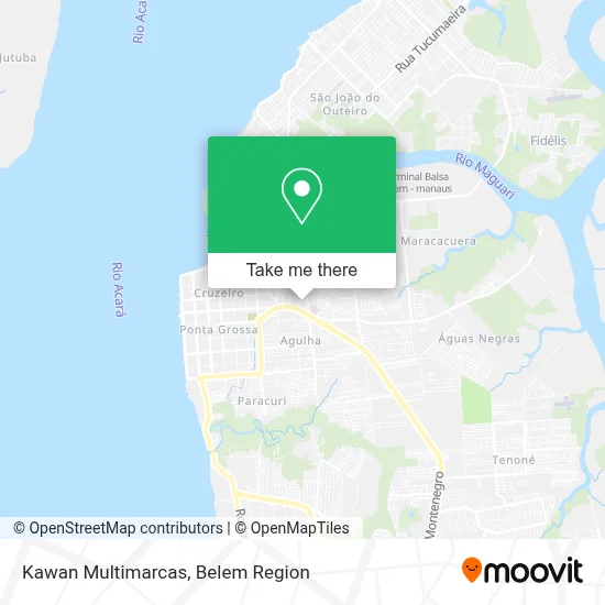 Kawan Multimarcas map
