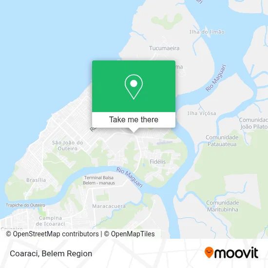 Coaraci map