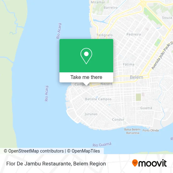 Flor De Jambu Restaurante map