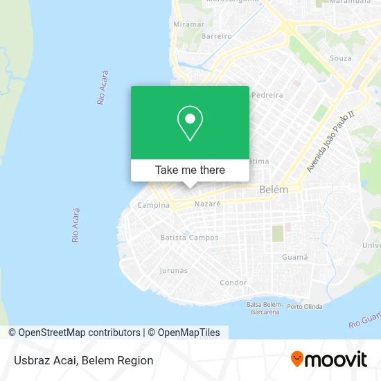 Usbraz Acai map