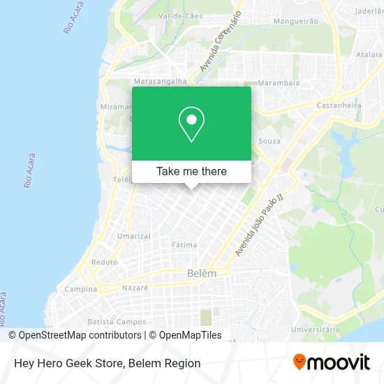 Hey Hero Geek Store map