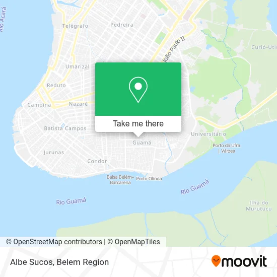 Albe Sucos map