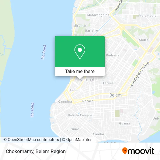 Chokomamy map