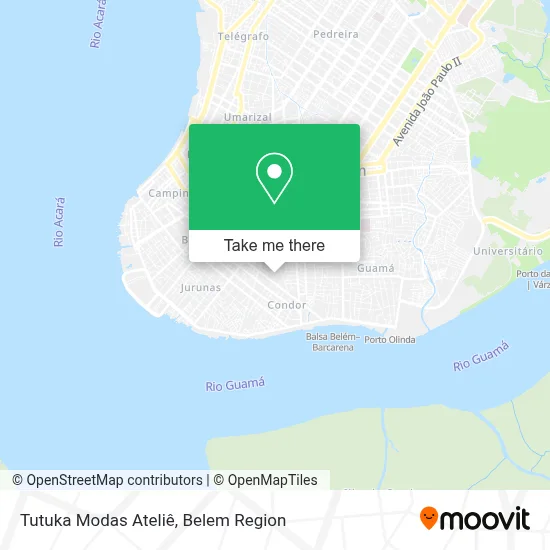 Tutuka Modas Ateliê map