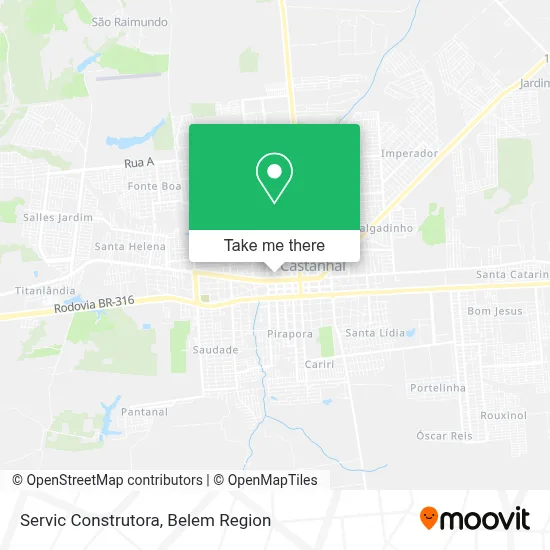 Servic Construtora map
