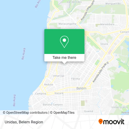 Unidas map