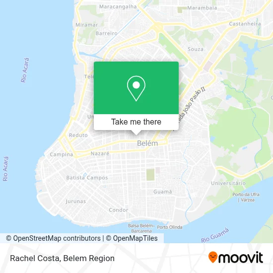 Rachel Costa map