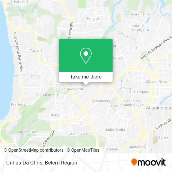 Unhas Da Chris map
