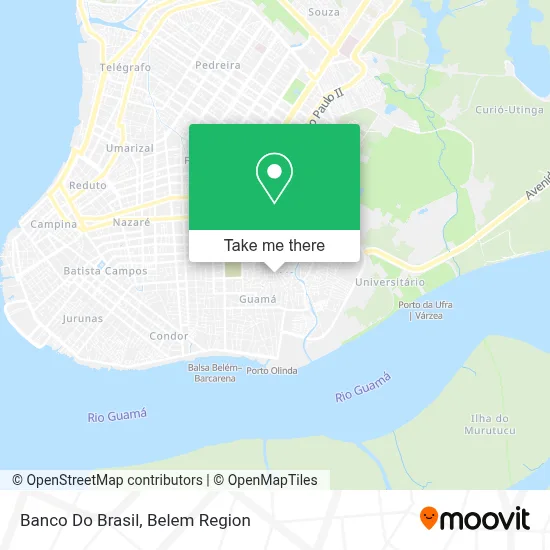 Banco Do Brasil map