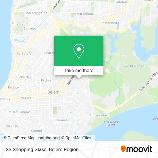 SS Shopping Glass map