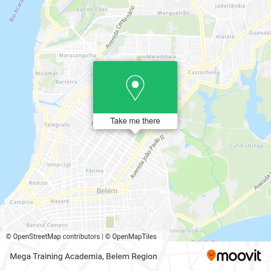 Mega Training Academia map