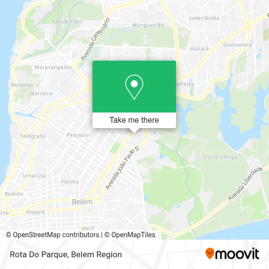 Rota Do Parque map