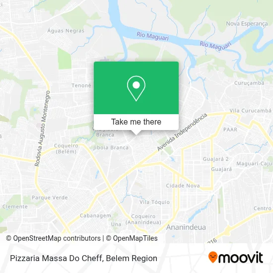 Pizzaria Massa Do Cheff map