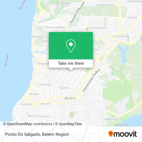 Ponto Do Salgado map