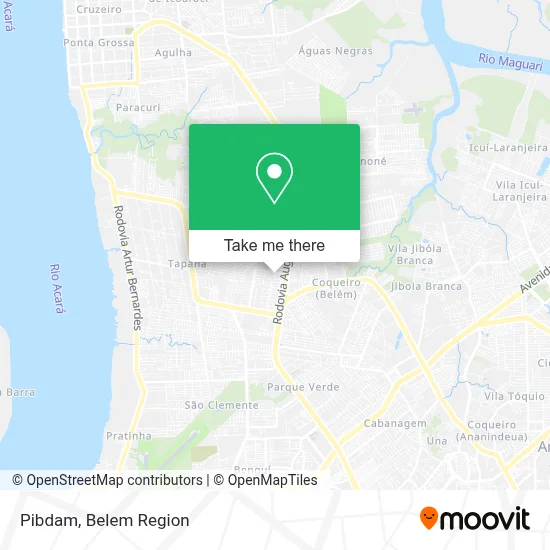 Pibdam map