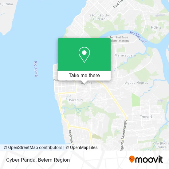 Cyber Panda map
