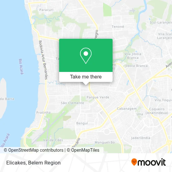 Elicakes map