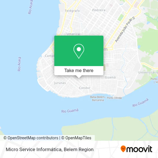 Micro Service Informática map