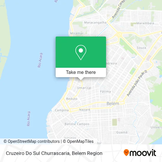 Cruzeiro Do Sul Churrascaria map