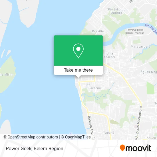 Power Geek map