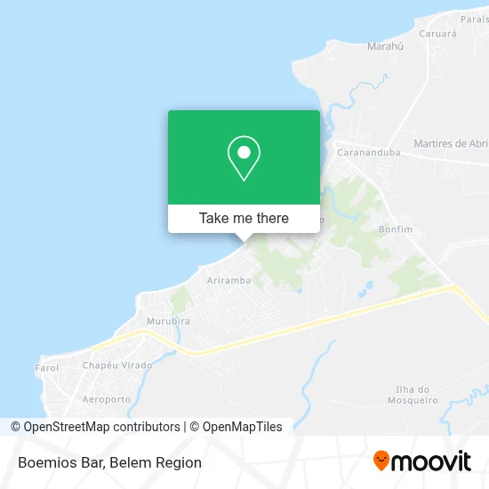 Boemios Bar map