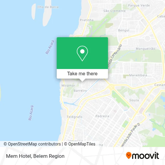 Mem Hotel map