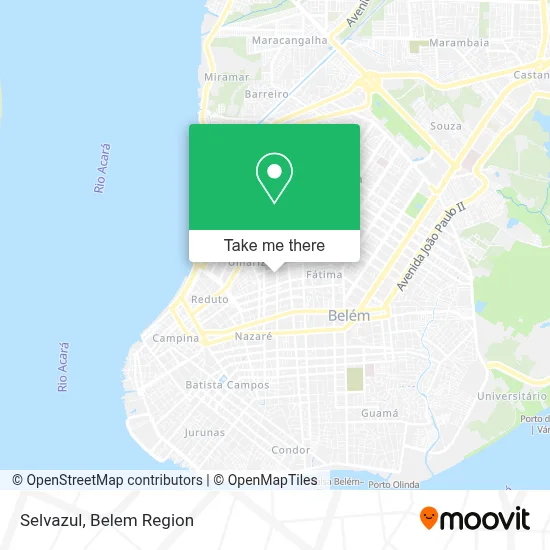 Selvazul map