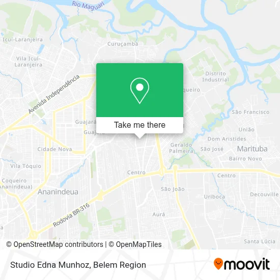 Studio Edna Munhoz map