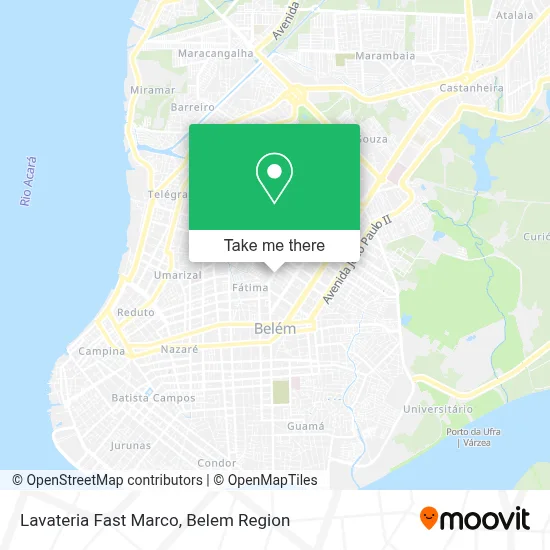 Lavateria Fast Marco map