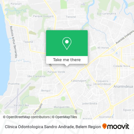Clínica Odontologica Sandro Andrade map